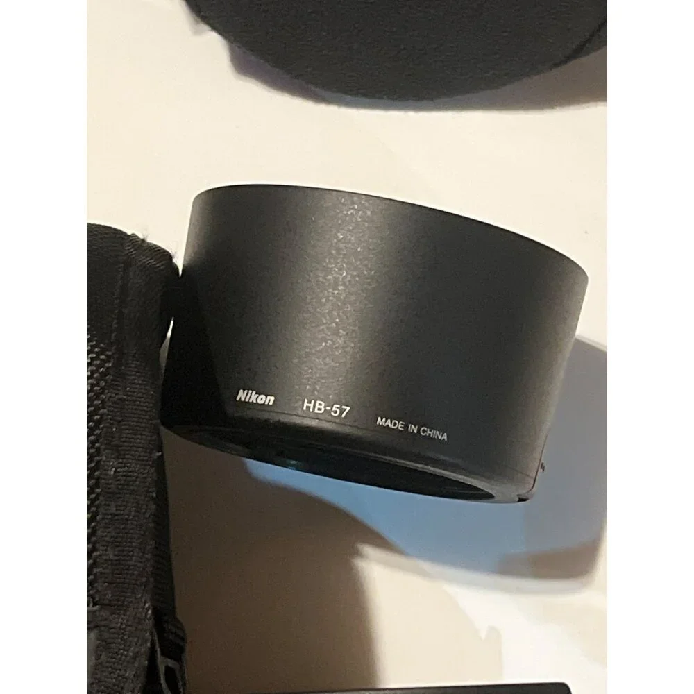 Nikon Camera Accessories Bundle: Filters, HB-38 & HB-57 Lens Hoods Carrying Case